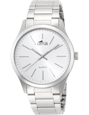 Lotus – MINIMALISTE – Classique argentée pour hommes – Tout en acier inoxydable – 15959/1