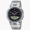 Casio – Double montre en bracelet acier inoxydable pour hommes – Autonomie pile 10 ans – AW-80D-1AV