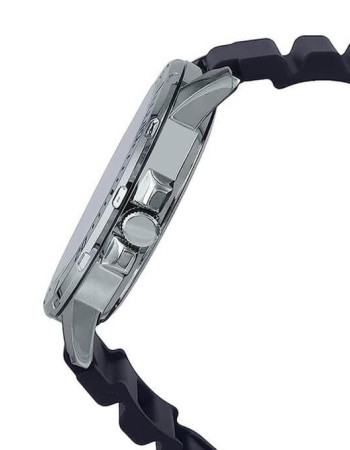 Casio – Montre en bracelet résine noir – Argentée cadran blanc – Étanche – MTP-VD300-7B Casio – Montre en bracelet résine noir – Argentée cadran blanc – Étanche – MTP-VD300-7B