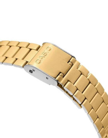 Casio – Digitale Dorée – Autonomie 10 ans sur pile – Bracelet en acier inoxydable doré – A178WGA-1A
