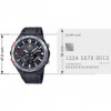 Casio Solaire – Synchronisation avec votre smartphone via Bluetooth® – Bracelet en résine noir – BCE-2200P-1A Casio Solaire – Synchronisation avec votre smartphone via Bluetooth® – Bracelet en résine noir – BCE-2200P-1A