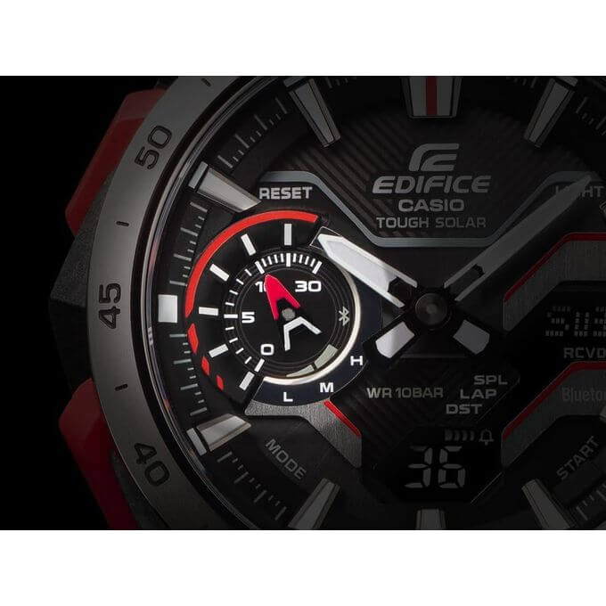 Casio Solaire – Synchronisation avec votre smartphone via Bluetooth® – Bracelet en résine noir – BCE-2200P-1A Casio Solaire – Synchronisation avec votre smartphone via Bluetooth® – Bracelet en résine noir – BCE-2200P-1A