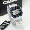 Casio – Vintage collection avec couplage par Bluetooth® avec votre smartphone – Argentée & bracelet en acier inoxydable – ABL-100WE-1A