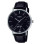 Casio – Montre classique pour hommes – Dotée d’un cadran sophistiqué, inspiré du marbre Noir – MTP-VT01LM-1A