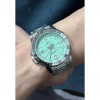 Casio – Montre fond vert-turquoise pour hommes – avec dateur – étanche 50 m – MTP-VD01D-3E1V