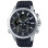 Casio – Bracelet en résine noir – synchronisation par Bluetooth® – Chronographe – ECB-30P-1A