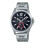 Casio – Cadran 40 mm en fond noir et avec dateur – Tout en acier inoxydable – MTP-E350D-1BV