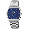 Casio – Blue dial in bold square version – Fully stainless steel – MTP-B140D-2AV