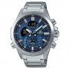 Casio – Cadran bleu, Synchronisation facile avec votre smartphone par Bluetooth® – Chronographe – ECB-30D-2A