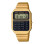 Casio – Montre vintage calculatrice en doré – Style des années 80 – Bracelet en acier – CA-500WEG-1A