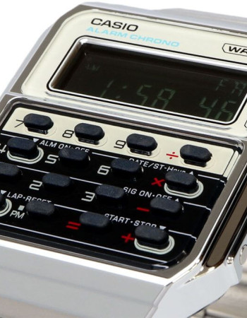 Casio – Vintage Collection, Hommage aux générations des années 70, calculatrice – CA-500WE-7B