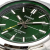 Casio – Montre pour homme cadran vert – Solaire – Tout en acier inoxydable – MTP-RS100D-3AVDF