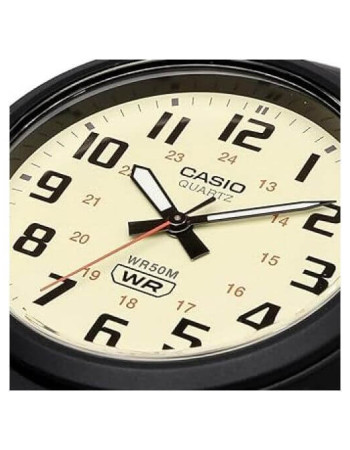 Casio – Montre pour homme en bracelet nylon vert – Étanche 50 m – Index chiffres – MW-240B-3BVDF Casio – Montre pour homme en bracelet nylon vert – Étanche 50 m – Index chiffres – MW-240B-3BVDF