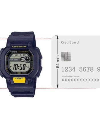 Casio – Multi Time – Illuminator – Étanche 100 m – Bracelet en résine noir – AE-1100W-1BV