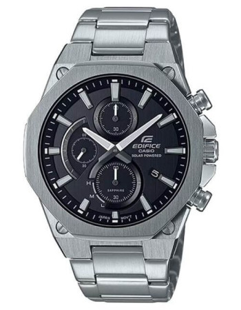 Casio – Édifice Collection – Extra plate – Solaire – Verre saphir anti-rayures – EFS-S570D-1A