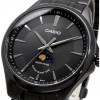 Casio – Montre pour homme – Tout en acier inoxydable noir – Phase de lune – MTP-M100B-1AVDF