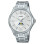 Casio – Moon phase en cadran blanc pour homme – Bracelet en acier inoxydable – MTP-M100D-7AVDF