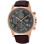Pulsar – Bronze cadran noir – Bracelet cuir marron – Chronographe pour homme – PM3083X1