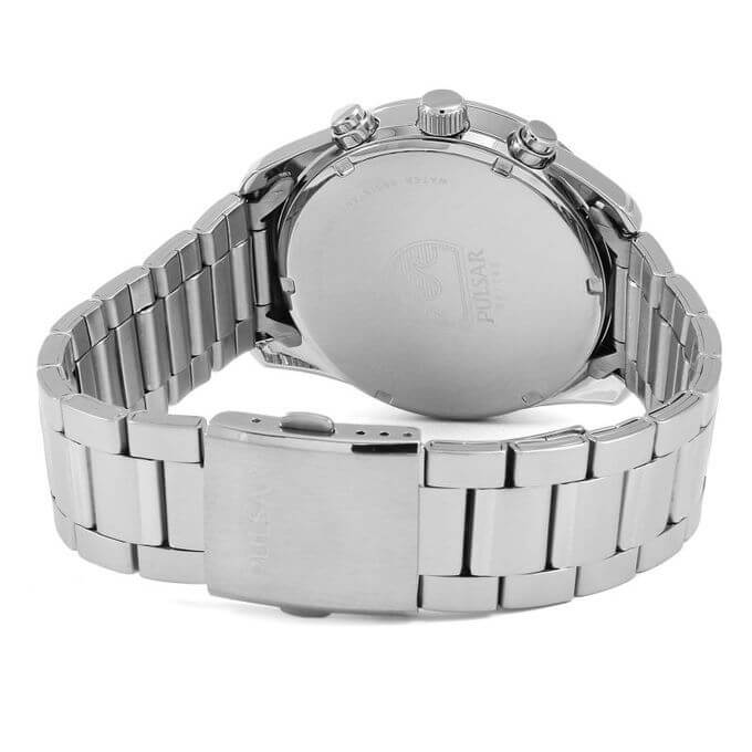 Pulsar – Cadran Noir – Chronographe pour homme – WR 100 m – PT3005X1