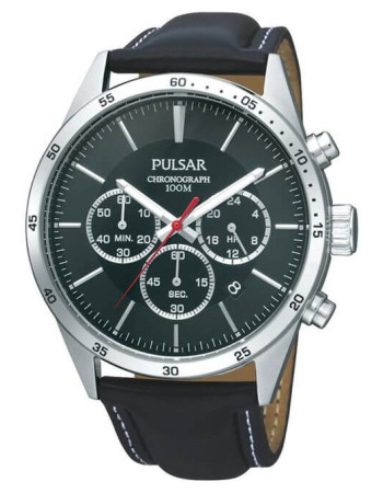 Pulsar – Chronographe pour homme – Dateur & étanche jusqu'à 10 BAR – PT3009X1