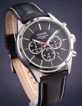 Pulsar – Chronographe pour homme – Dateur & étanche jusqu'à 10 BAR – PT3009X1