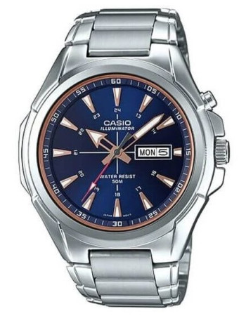 Casio – Super illuminateur pour homme – Avec un bouton permettant d’éclairer – MTP-E200D-2A2VDF