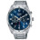 Pulsar – Montre chronographe pour homme – Cadran bleu avec dateur – PT3829X1