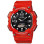 Casio – Rouge – « Tough Solar » – 5 alarmes – Étanche 10 BAR – AQ-S810WC-4AV