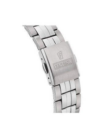 Festina – Cadran bleu – Tout en acier inoxydable – Dateur sur 6h – F20425/2