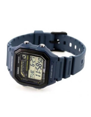 Casio – Inspiré par la conception sportive des années 1990 – Autonomie 10 ans sur pile – WS-1600H-2AV