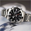 Casio Classique du chronographe Verre Saphir anti rayures – Cadran noir – EFB-710D-1AV