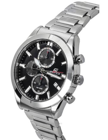 Casio Classique du chronographe Verre Saphir anti rayures – Cadran noir – EFB-710D-1AV