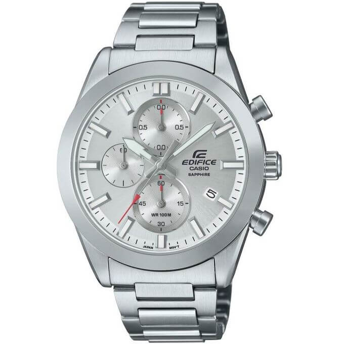 Casio – 100m Water Résistance – Verre saphir « anti rayures » – EFB-710D-7AV Casio – 100m Water Résistance – Verre saphir « anti rayures » – EFB-710D-7AV