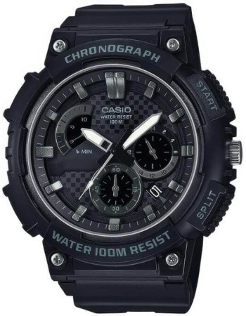 Casio – Chronographe avec dateur pour hommes – Étanche 10BAR – MCW-200H-1A2VDF