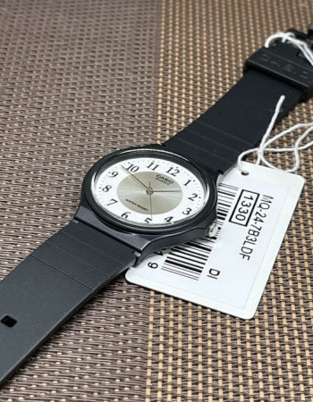 Casio – Montre noire classique décontractée – Cadran blanc – MQ-24-7B3L Casio – Montre noire classique décontractée – Cadran blanc – MQ-24-7B3L