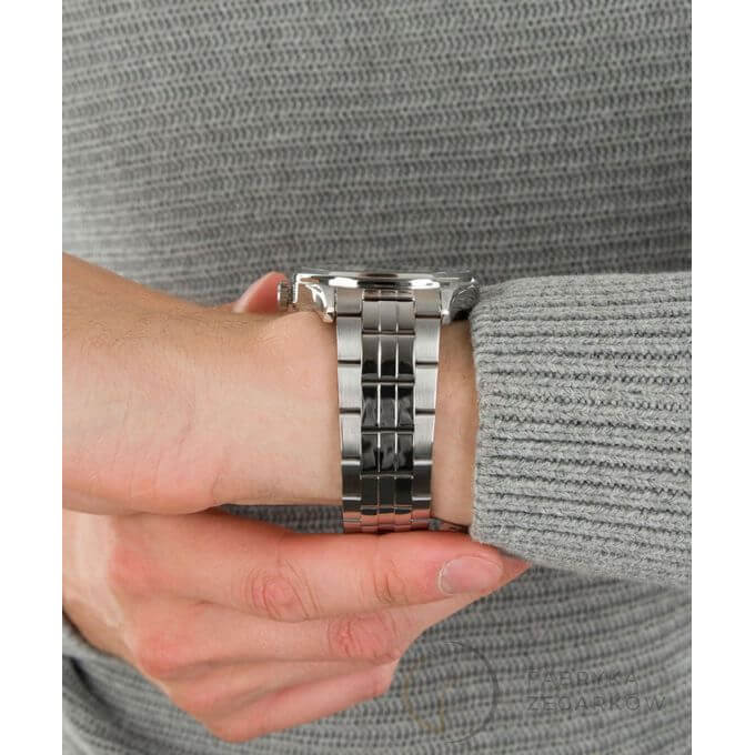 Festina – Diamètre boîtier 43.0 mm – Cadran bleu – Bracelet métallique – Avec dateur – F20425/5