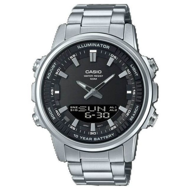 Casio – Sportives et sophistiquées – En acier inox – Autonomie pile 10 ans – AW-880D-1AV