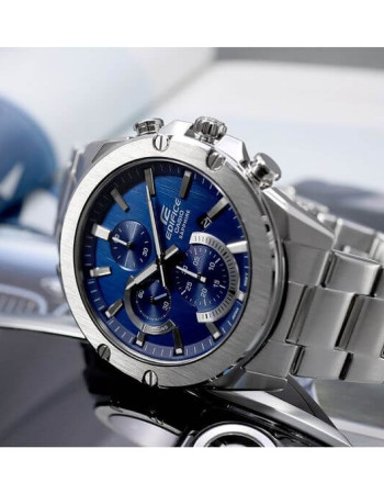 Casio – Collection Edifice – Cadran bleu – Diamètre boîtier 50,5 mm – Chronographe – EFV-620D-2AV