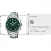 Casio – Sportive et simple – Cadran vert – Chronographe – Tout en acier – EFV-630D-3AV