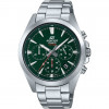 Casio – Sportive et simple – Cadran vert – Chronographe – Tout en acier – EFV-630D-3AV