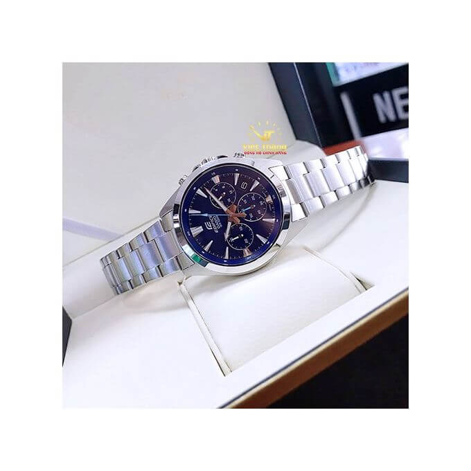 Casio – Cadran bleu – Collection Edifice – Chronographe – Étanche 100 m – EFV-630D-2AV