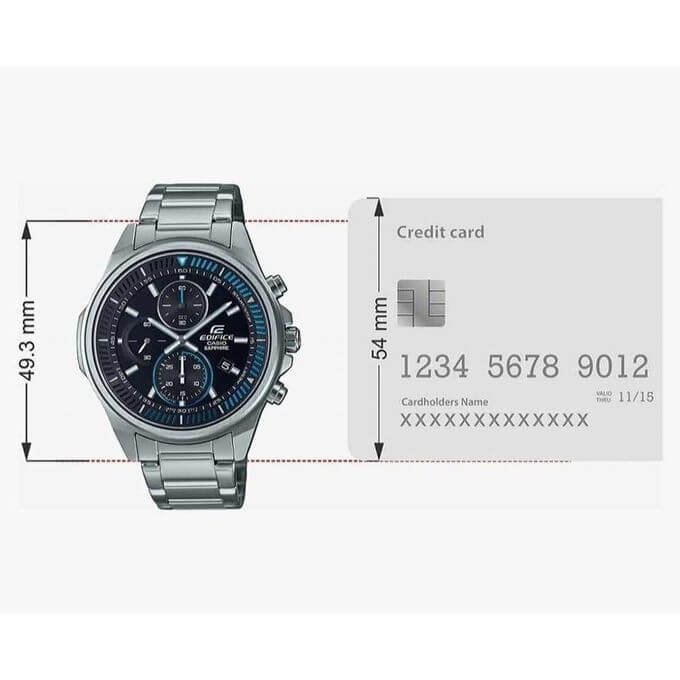 Casio EDIFICE SLIM à cristal de saphir – Chronographe pour hommes – EFR-S572D-1AVUDF Casio EDIFICE SLIM à cristal de saphir – Chronographe pour hommes – EFR-S572D-1AVUDF