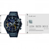 Casio – Collection Edifice – Noir – Tout en acier inoxydable noir – EFR-571DC-2AVUDF