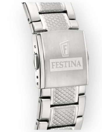 Festina TIMELESS CHRONOGRAPH – Cadran vert – Tout en acier inoxydable – Dateur – F20668/3