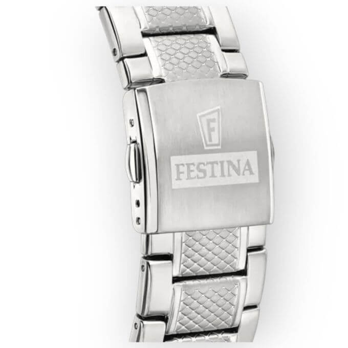 Festina TIMELESS CHRONOGRAPH – Cadran vert – Tout en acier inoxydable – Dateur – F20668/3