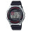 Casio – Alarme quotidienne – Étanche 50 mètres – Bracelet en silicone noir – W-216-1CV