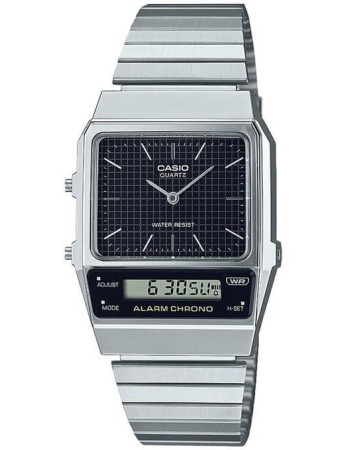 Casio – Redonnez vie au style rétro vintage avec une version contemporaine des années 80 – AQ-800E-1ADF