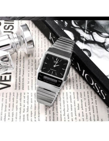 Casio – Redonnez vie au style rétro vintage avec une version contemporaine des années 80 – AQ-800E-1ADF