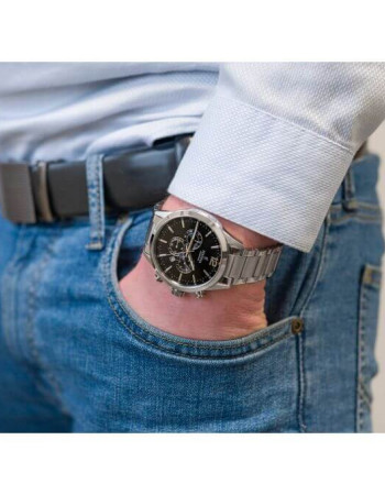 Festina – Cadran noir – Chronographe – F20343/8 – Bracelet en acier inoxydable