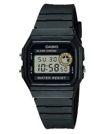 Casio – Montre homme sport digitale – Bracelet en caoutchouc noir – F-94WA-8DG Casio – Montre homme sport digitale – Bracelet en caoutchouc noir – F-94WA-8DG